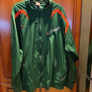 Nike Stormfit Men's University of Miami Windbreaker